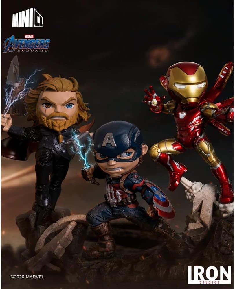 Figurine Captain America Avengers Iron Studios MiniCo Marvel