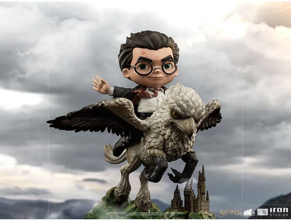 Figurine Harry Potter Illusion et Buck Iron Studios MiniCo 13 cm
