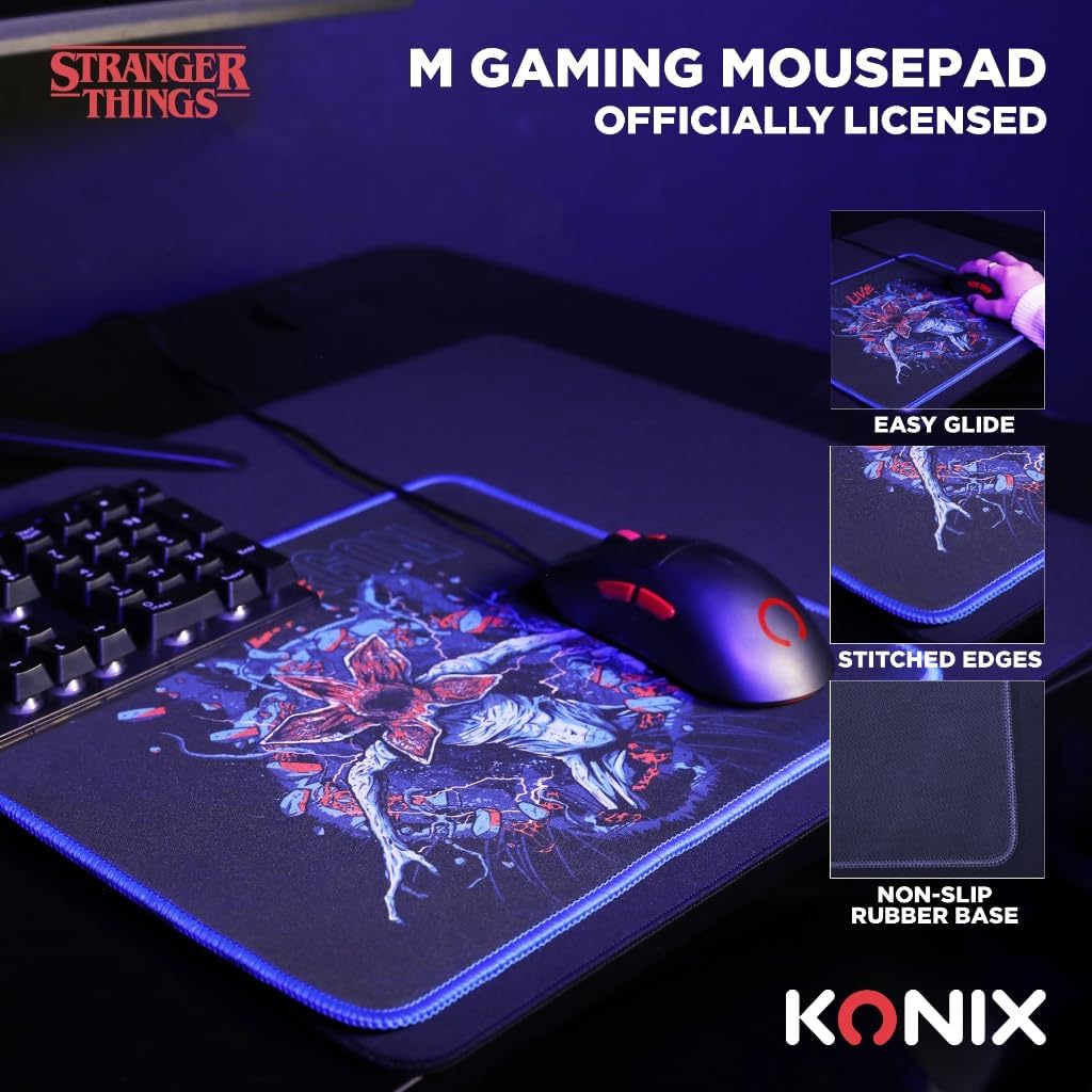 Tapis de Souris Konix Stranger Things – Demogorgon