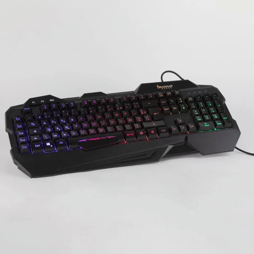 Clavier Konix Drakkar Midgard Evo AZERTY – Membrane RGB