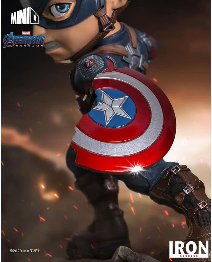 Figurine Captain America Avengers Iron Studios MiniCo Marvel