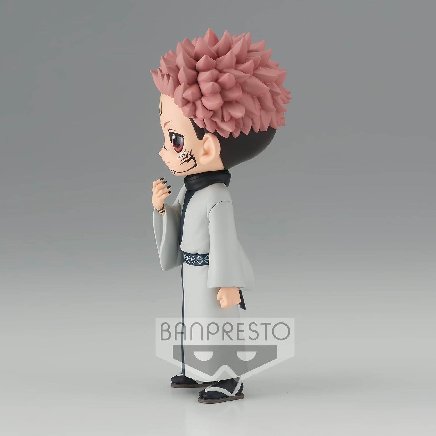 Figurine Banpresto - Sukuna Qposket - 14 cm - Jujutsu Kaisen - Collection