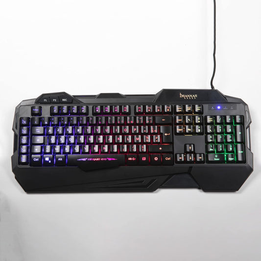 Clavier Konix Drakkar Midgard Evo AZERTY – Membrane RGB