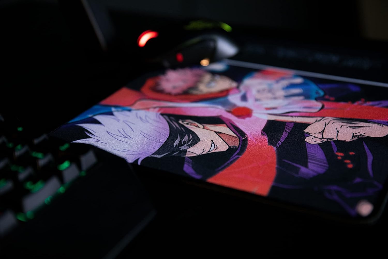 Tapis de souris Konix Jujutsu Dark | Jujutsu Kaisen