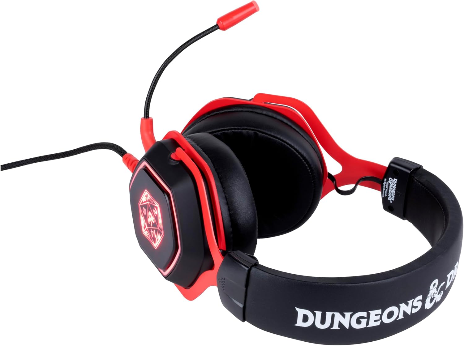 Casque Gaming PC Konix Dungeons & Dragons D20 RGB