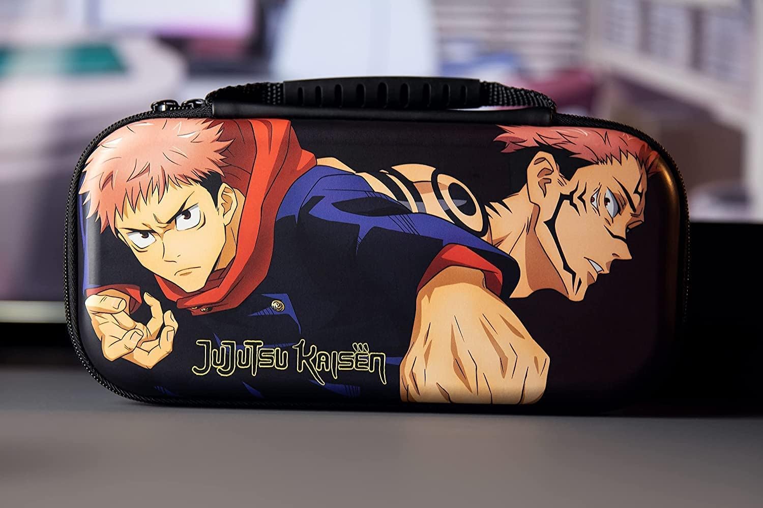 Sac de transport Konix Jujutsu Dark | Jujutsu Kaisen – pour Nintendo Switch & accessoires