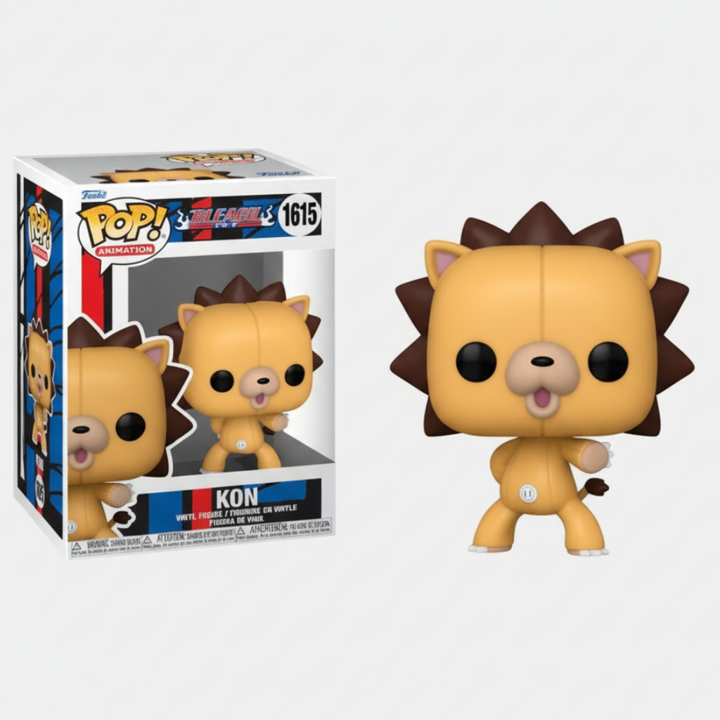 Figurine Funko Pop 1615 Kon : Un lion en peluche malicieux et attachant de Bleach funko, pop, figurine - CHRIS et VOUS