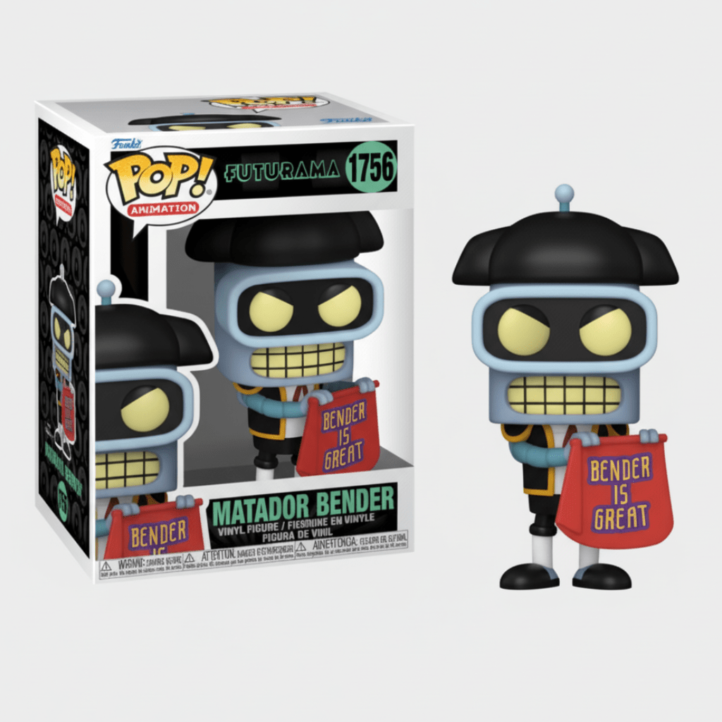 Funko Pop 1756 – Bender Matador – Futurama