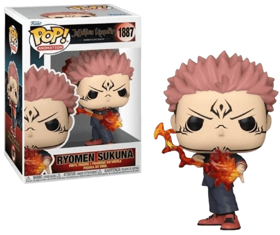 Funko POP 1887 – Sukuna Flèche de Feu – Jujutsu Kaisen