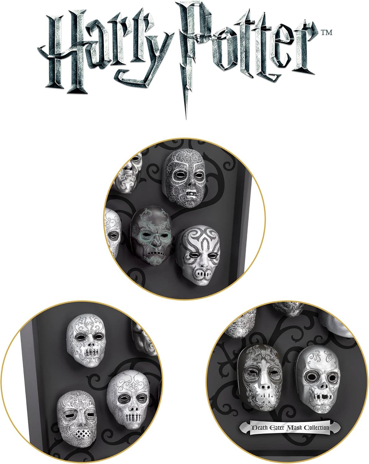 Collection des masques des Mangemorts Harry Potter – The Noble Collection