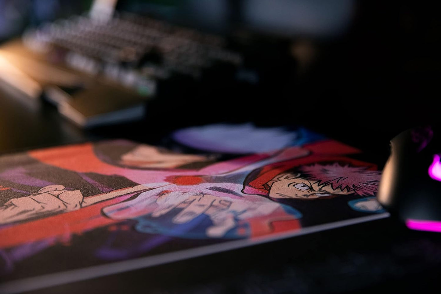 Tapis de souris Konix Jujutsu Dark | Jujutsu Kaisen