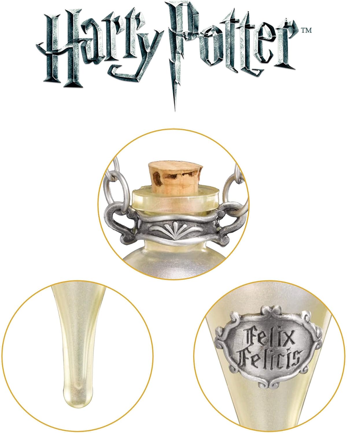 Pendentif Felix Felicis Harry Potter - The Noble Collection