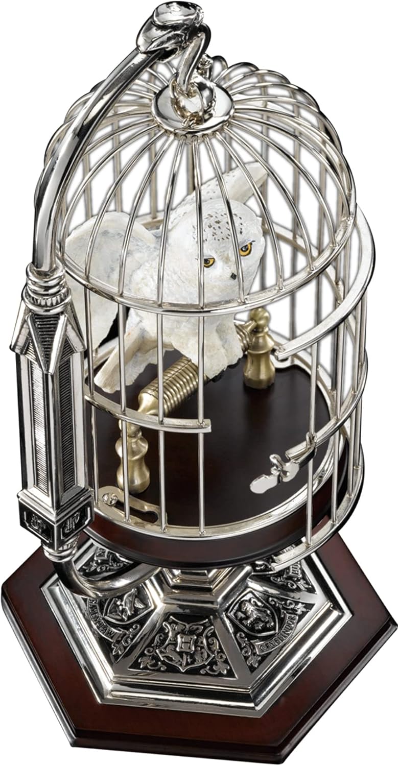 Hedwige miniature en cage Harry Potter – The Noble Collection