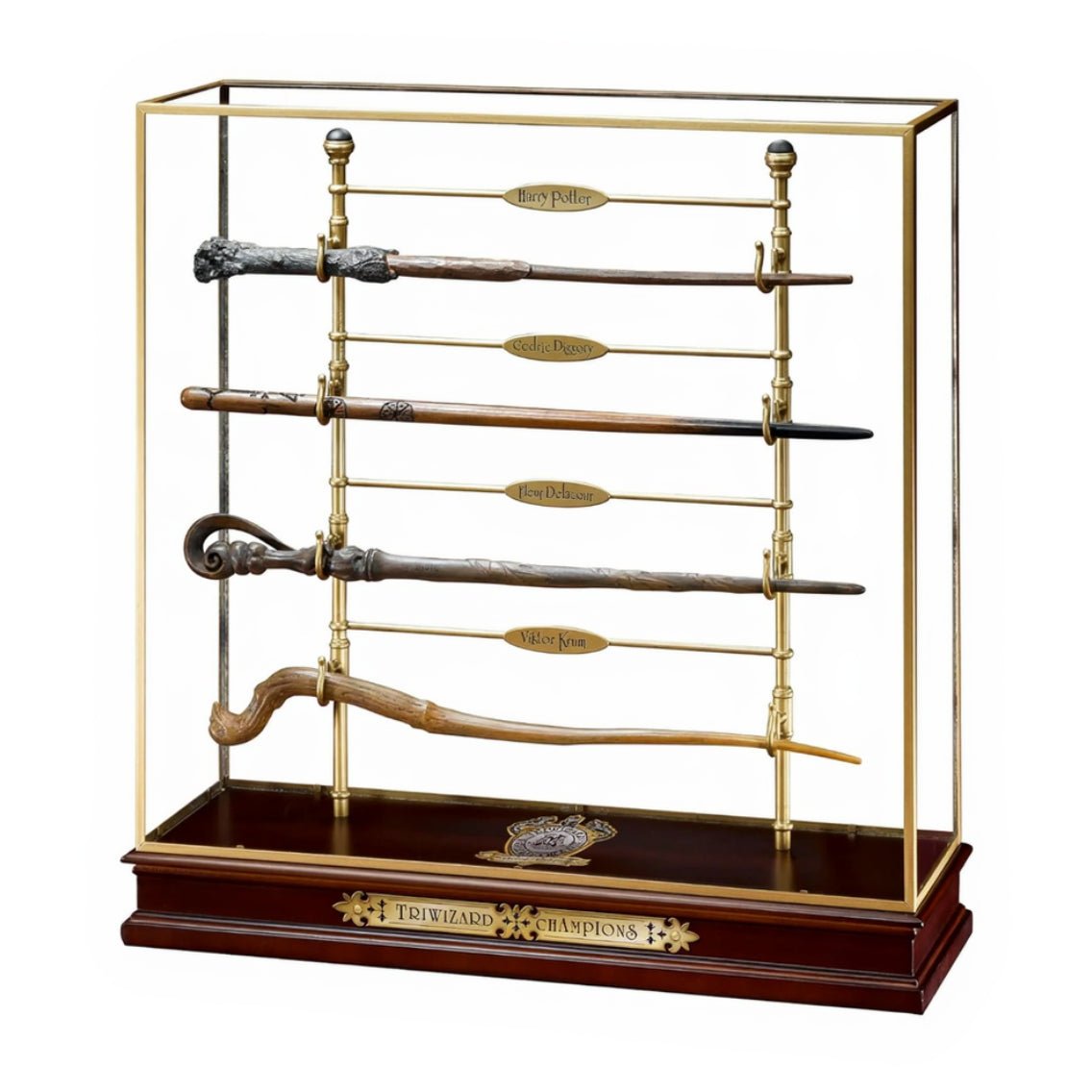 Présentoir et baguettes Champions Tournoi des 3 Sorciers Harry Potter – The Noble Collection