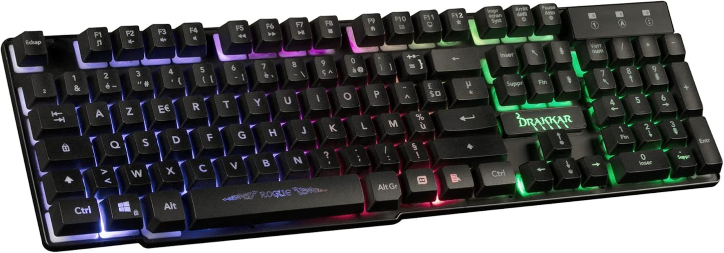 Pack Accessoires Gaming Konix Drakkar Rogue PC