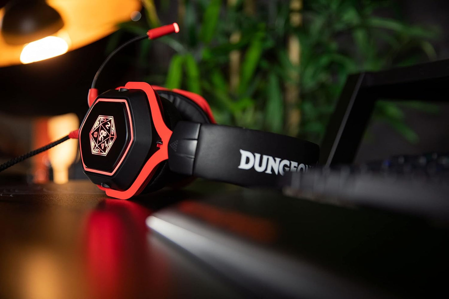 Casque Gaming PC Konix Dungeons & Dragons D20 RGB