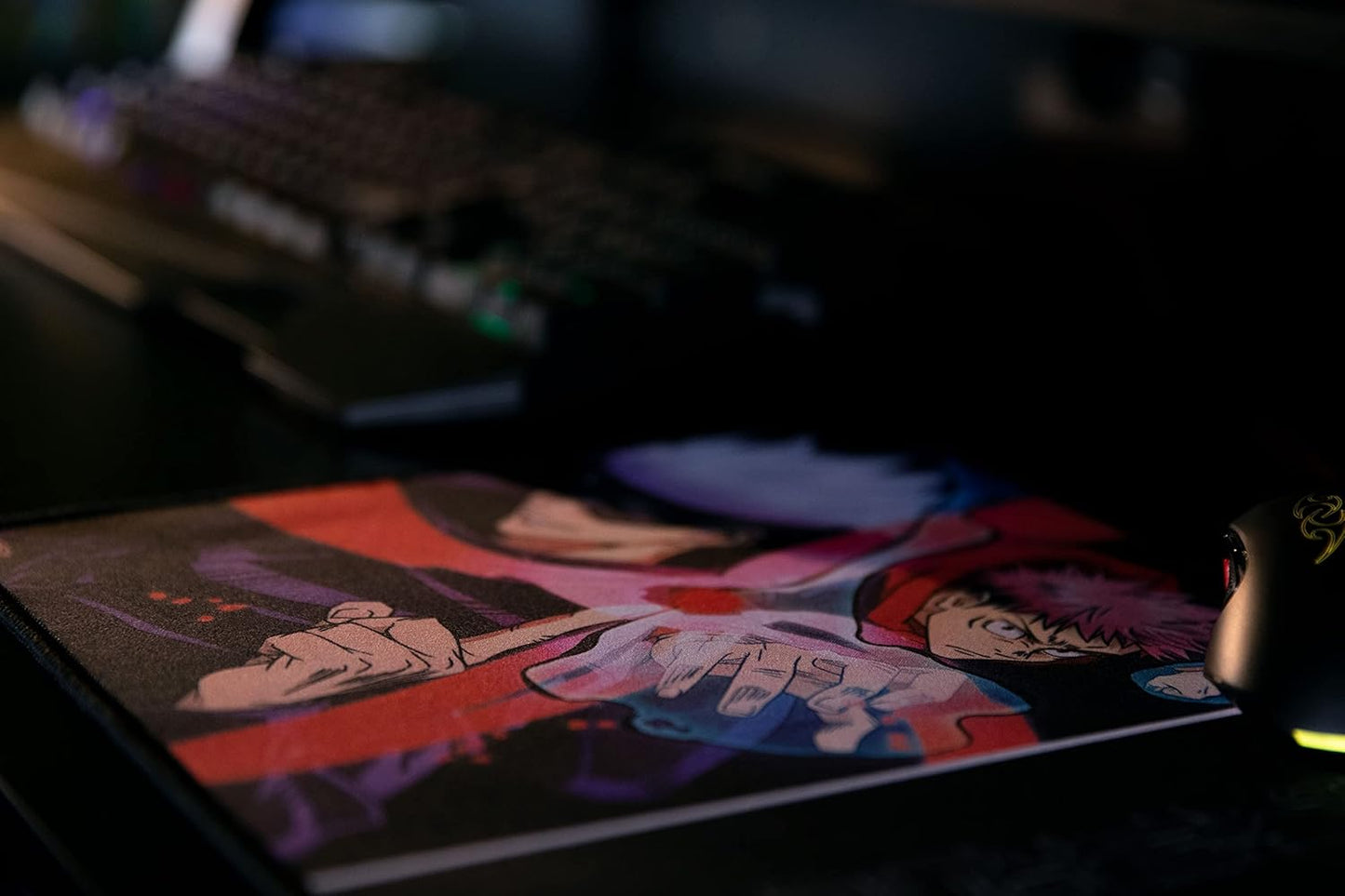 Tapis de souris Konix Jujutsu Dark | Jujutsu Kaisen