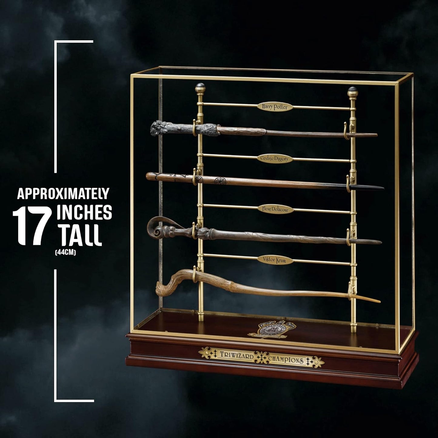 Présentoir et baguettes Champions Tournoi des 3 Sorciers Harry Potter – The Noble Collection