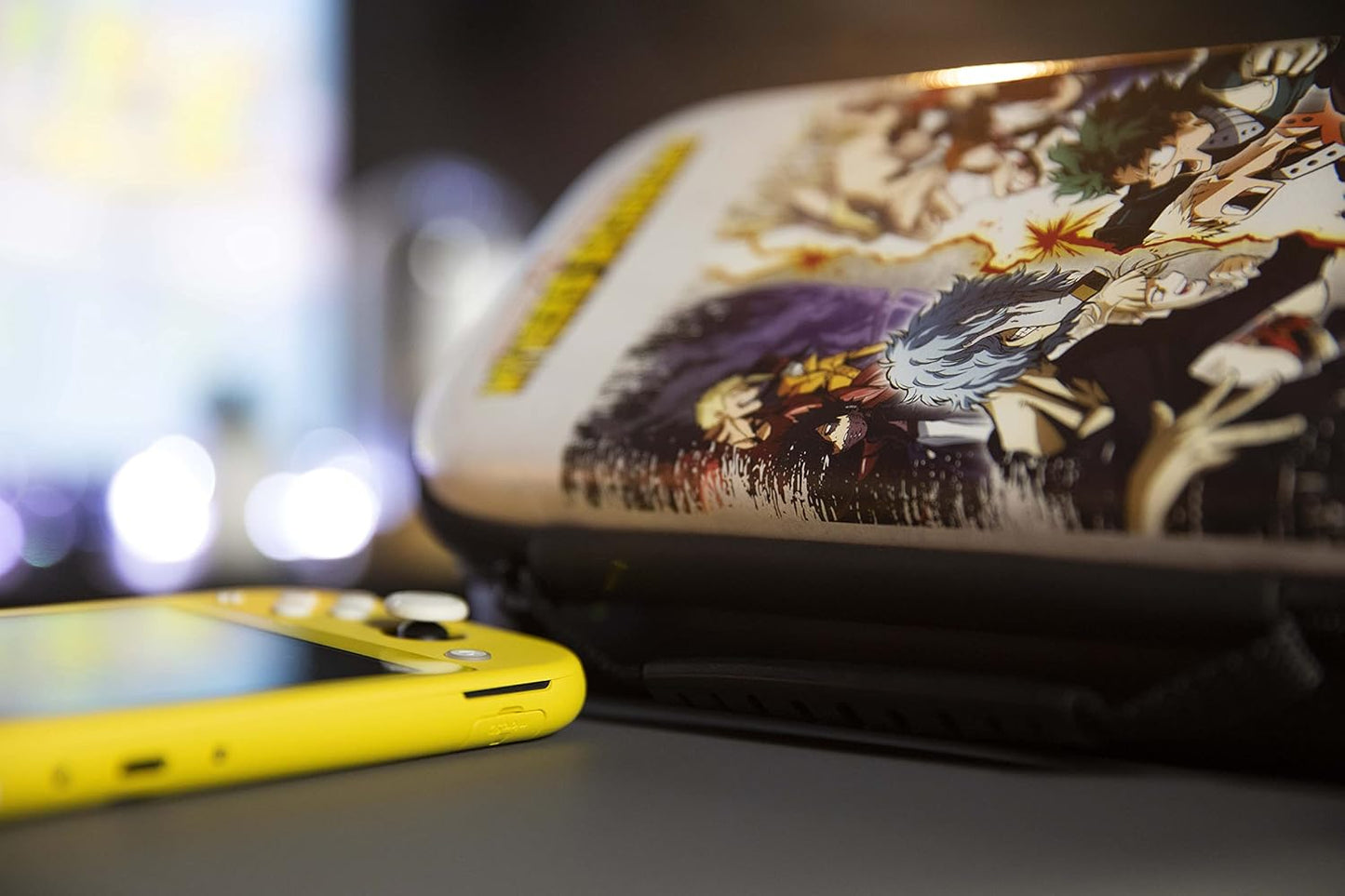 Sac de transport Konix My Hero Academia White | My Hero Academia – pour Nintendo Switch & accessoires