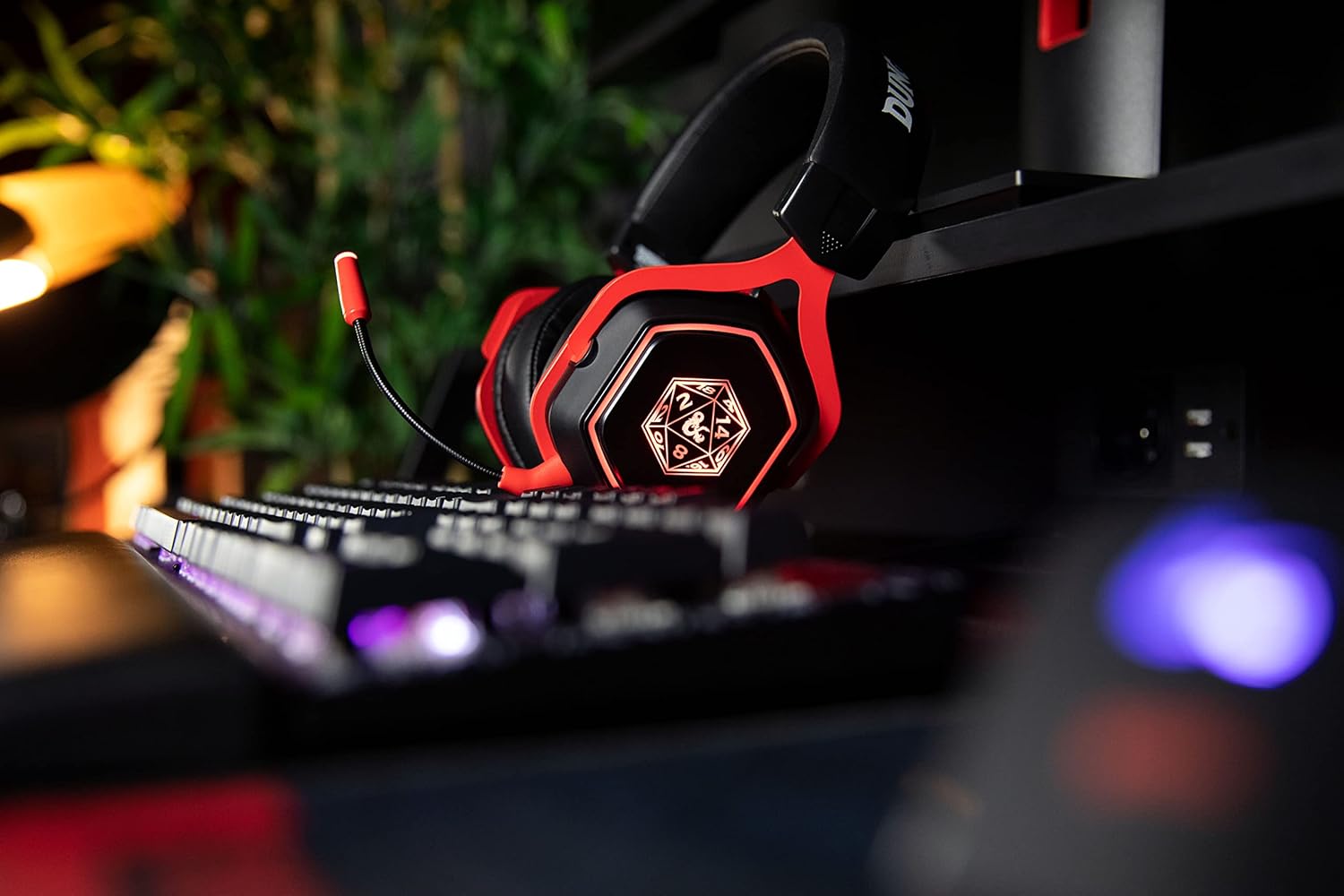 Casque Gaming PC Konix Dungeons & Dragons D20 RGB