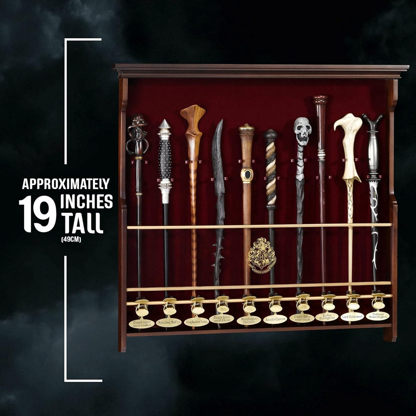 Présentoir mural 10 baguettes Harry Potter – The Noble Collection