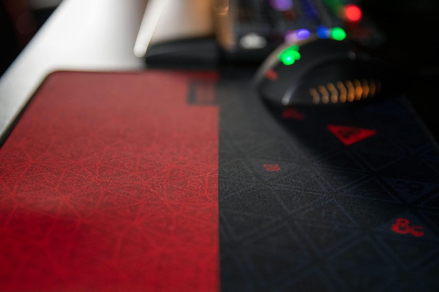 Tapis de Souris Konix Dungeons & Dragons Red & Black