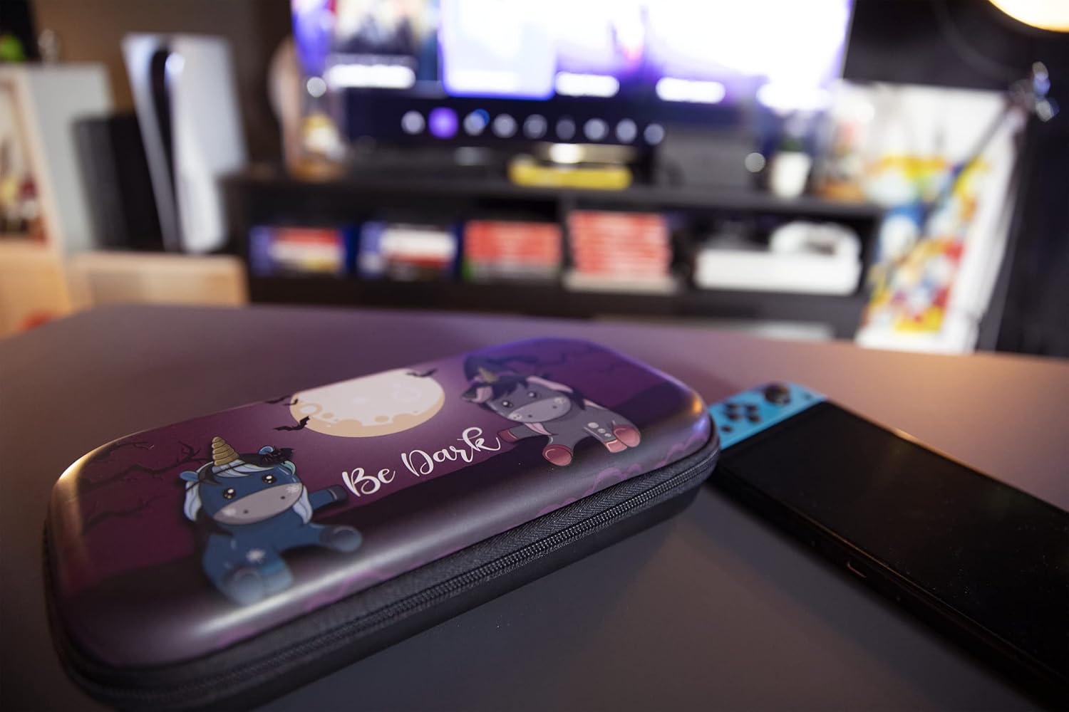 Sac de Transport Konix UNIK Be Dark – Nintendo Switch & Accessoires