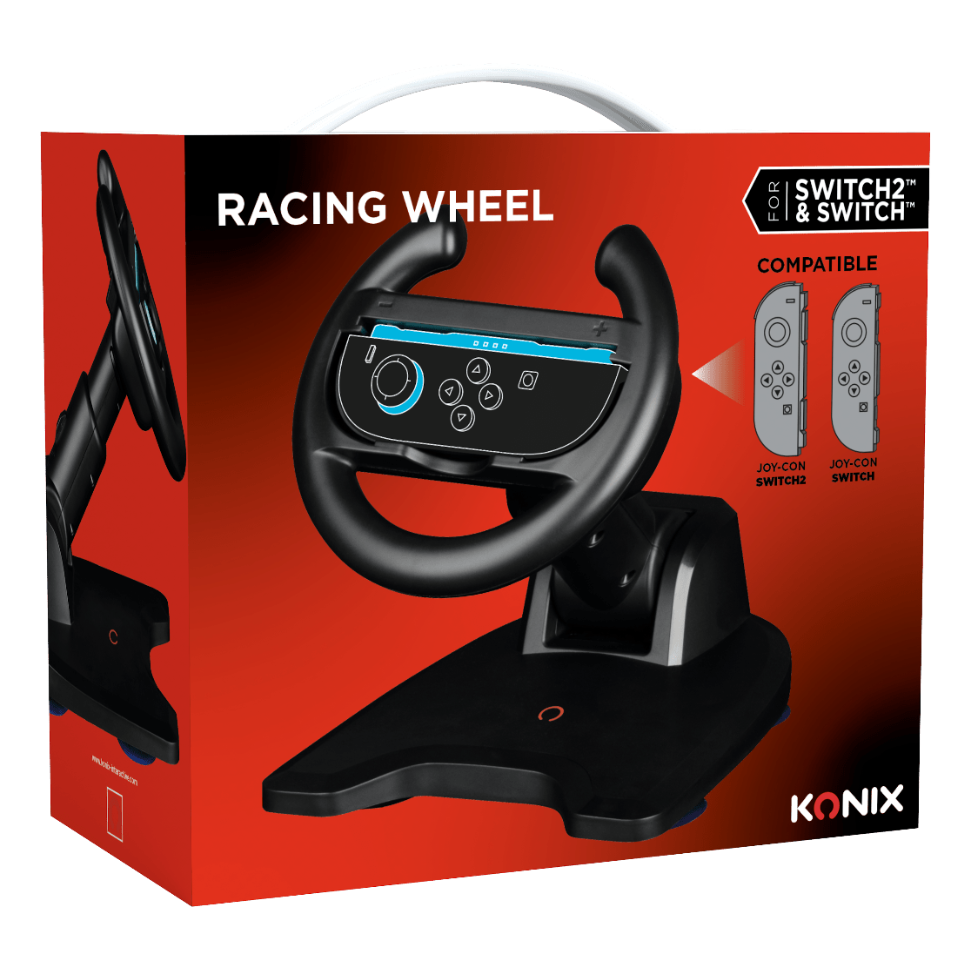 Volant Konix Switch – Racing Wheel pour Nintendo Switch