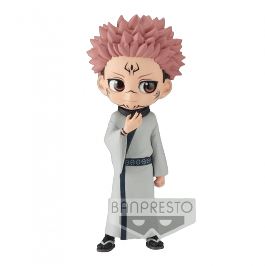 Figurine Banpresto - Sukuna Qposket - 14 cm - Jujutsu Kaisen - Collection
