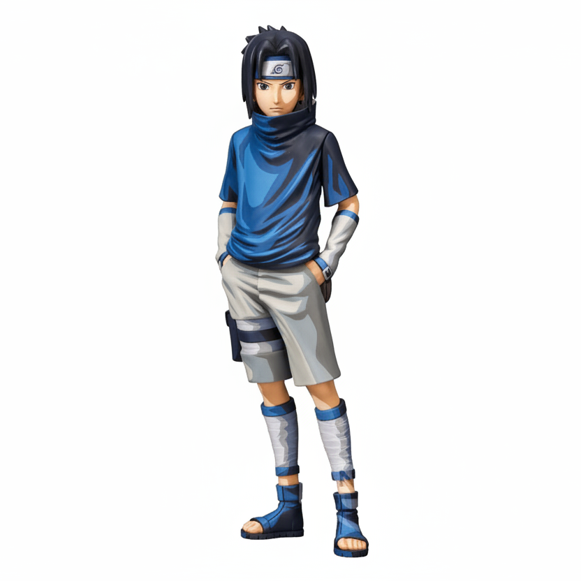 Figurine Banpresto - Uchiha Sasuke - 24 cm - Naruto - Collection