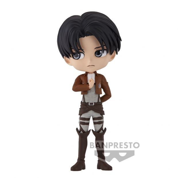 Figurine Banpresto - Levi Q Posket - 14 cm - Attack on Titan - Collection