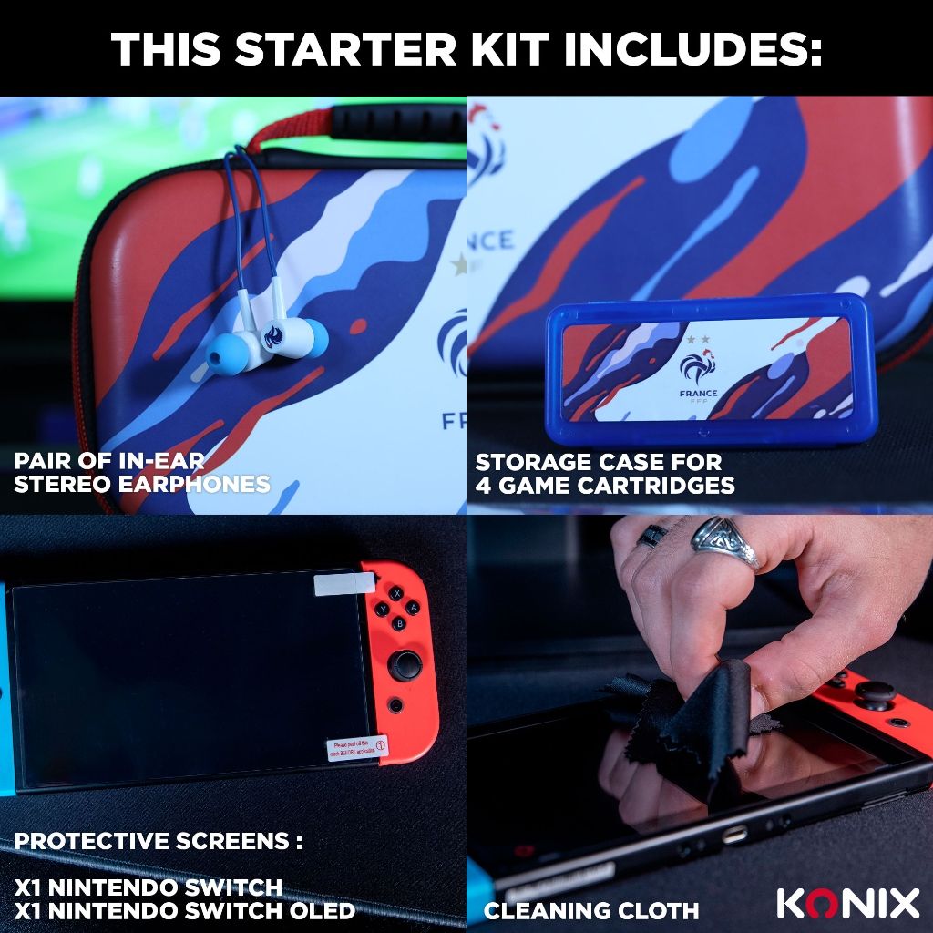 Starter Kit Konix FFF Waves – Accessoires Switch – FFF – pour PC et consoles