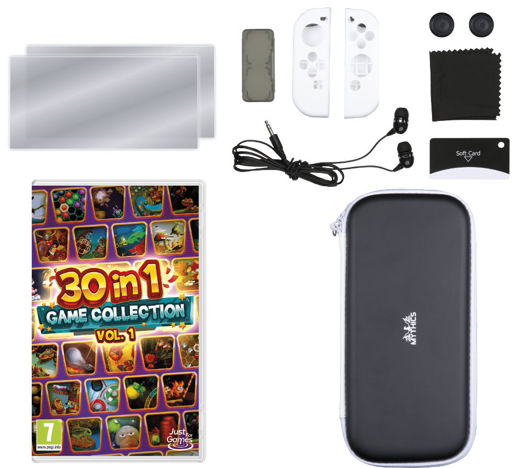 Kit Konix My Bundle – My Bundle – Starter Kit Switch – avec jeu