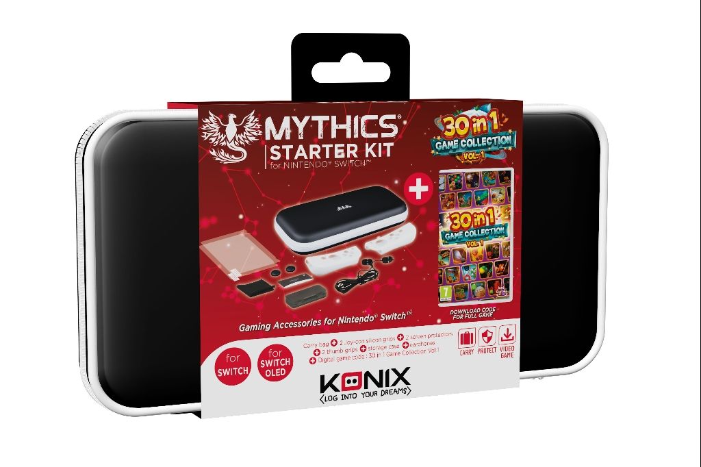 Kit Konix My Bundle – My Bundle – Starter Kit Switch – avec jeu