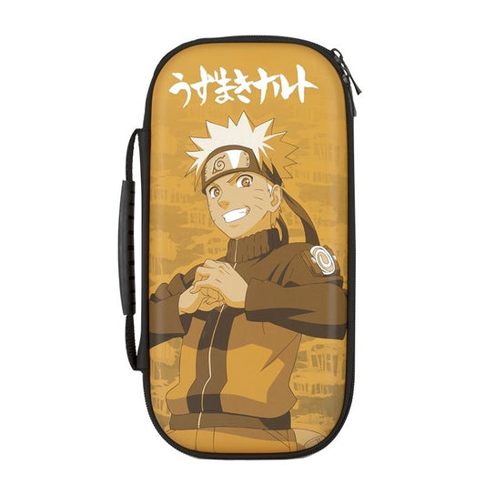 Sac de transport Konix Naruto Yellow | Naruto – pour Nintendo Switch & accessoires