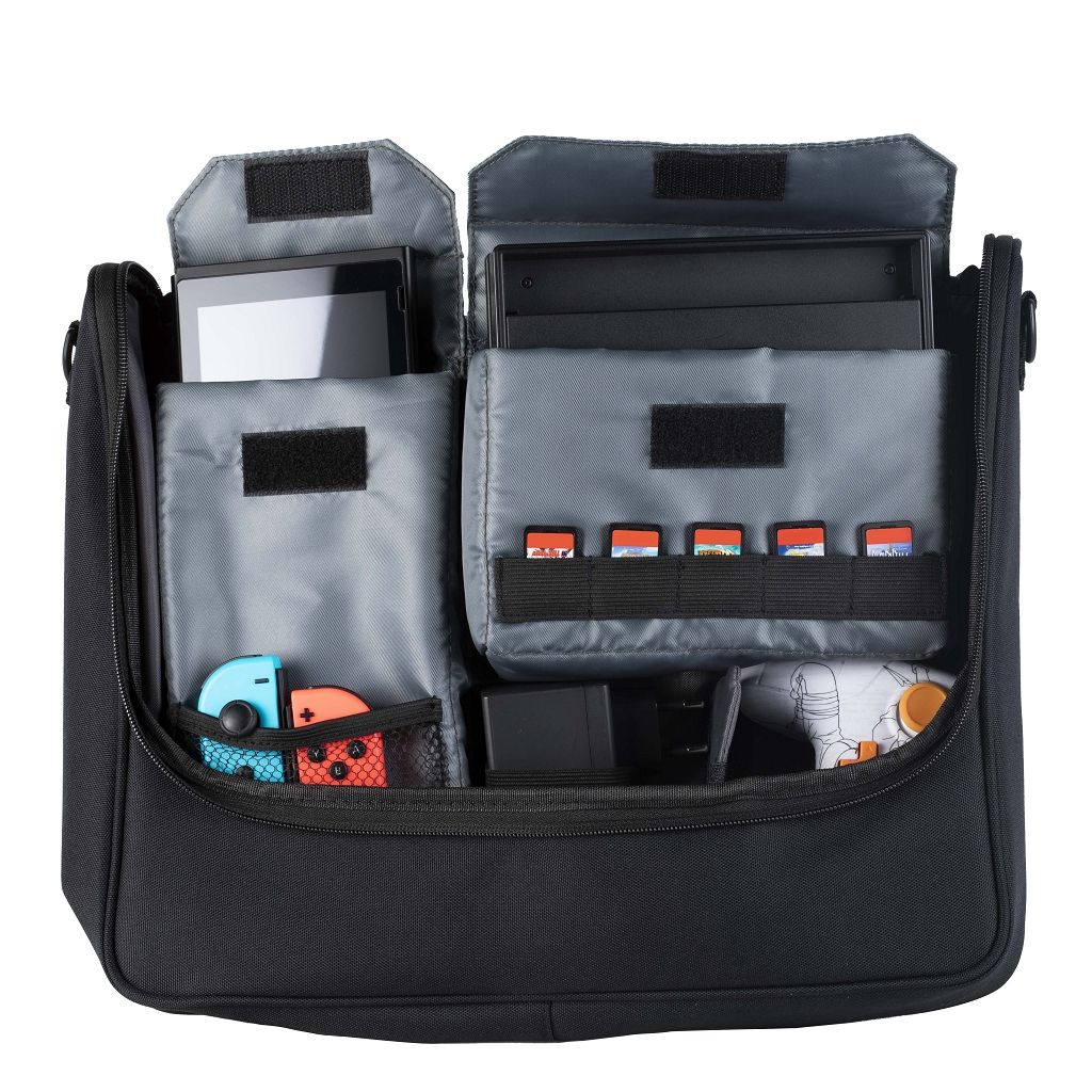 Accessoire Konix – Naruto Switch Messenger Bag Orange – Naruto – pour Switch et mobile – Collection