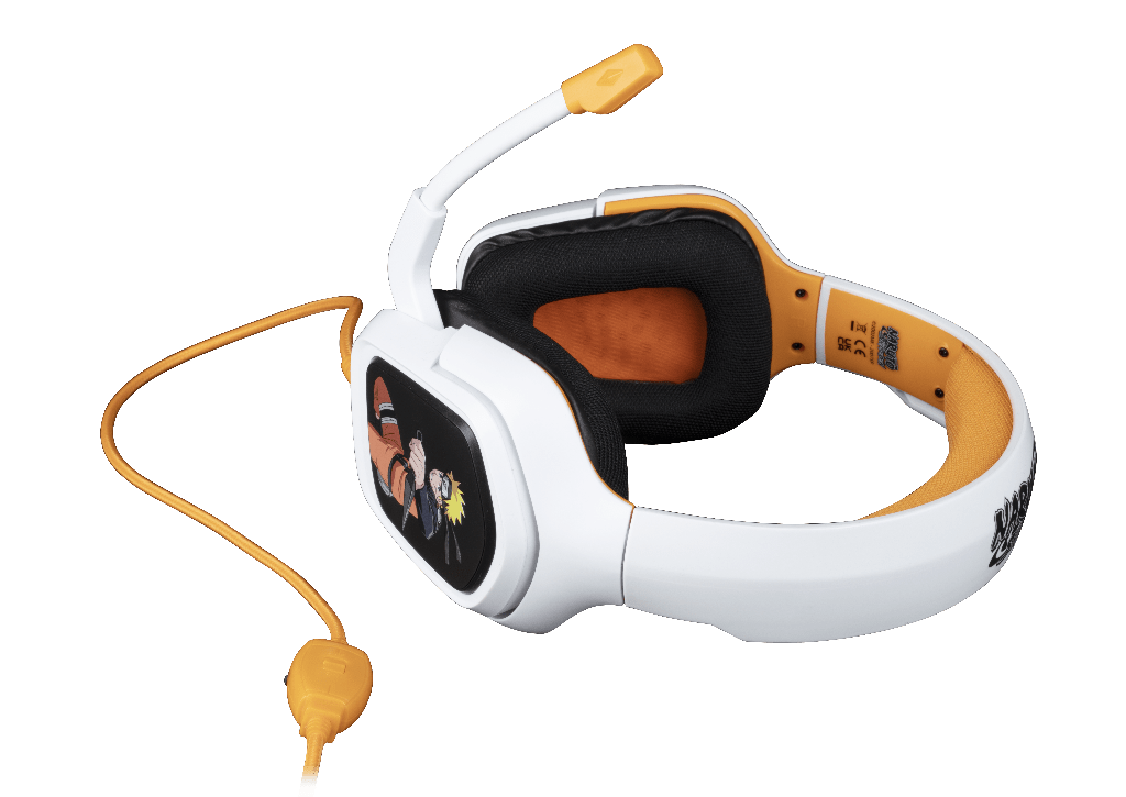 Casque Gaming Konix Naruto Shippuden Filaire – PS4, PS5, Switch, Xbox – Micro Jack 3,5 mm