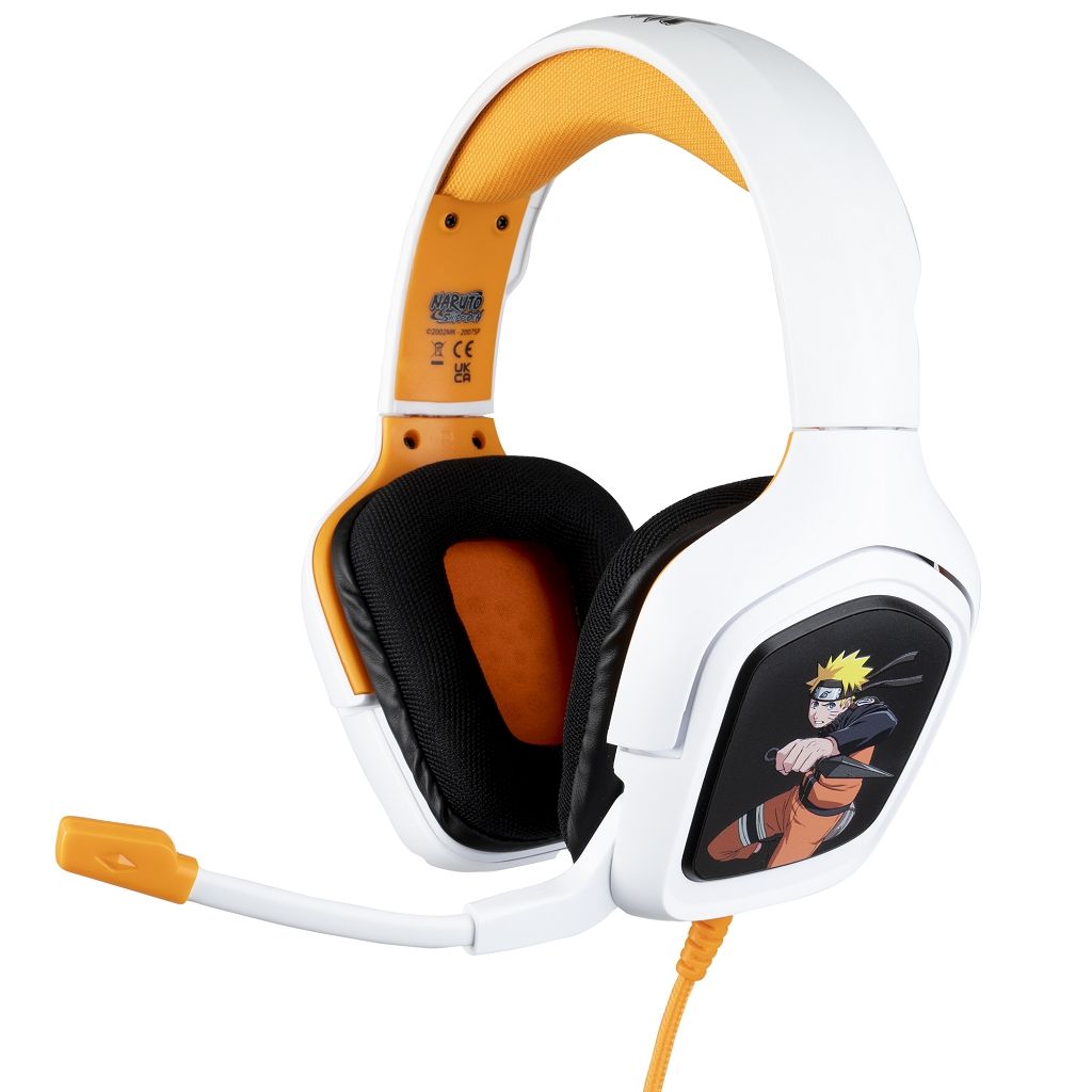 Casque Gaming Konix Naruto Shippuden Filaire – PS4, PS5, Switch, Xbox – Micro Jack 3,5 mm