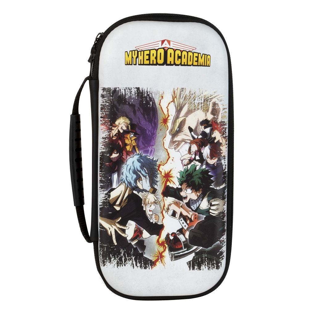 Sac de transport Konix My Hero Academia White | My Hero Academia – pour Nintendo Switch & accessoires