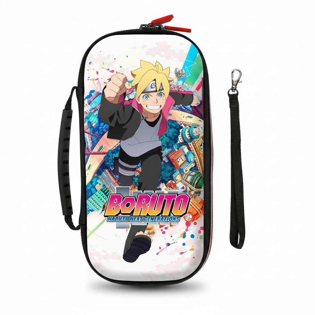 Sac de transport Konix Boruto World | Boruto – pour Nintendo Switch & accessoires