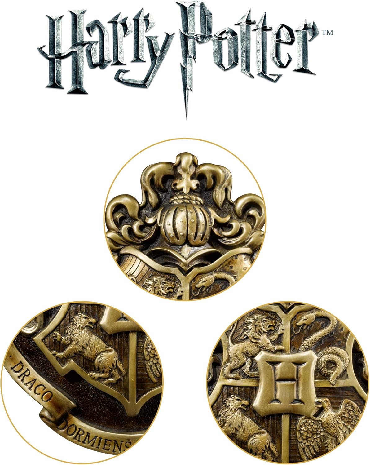 Décoration murale Écusson de Poudlard Harry Potter - The Noble Collection