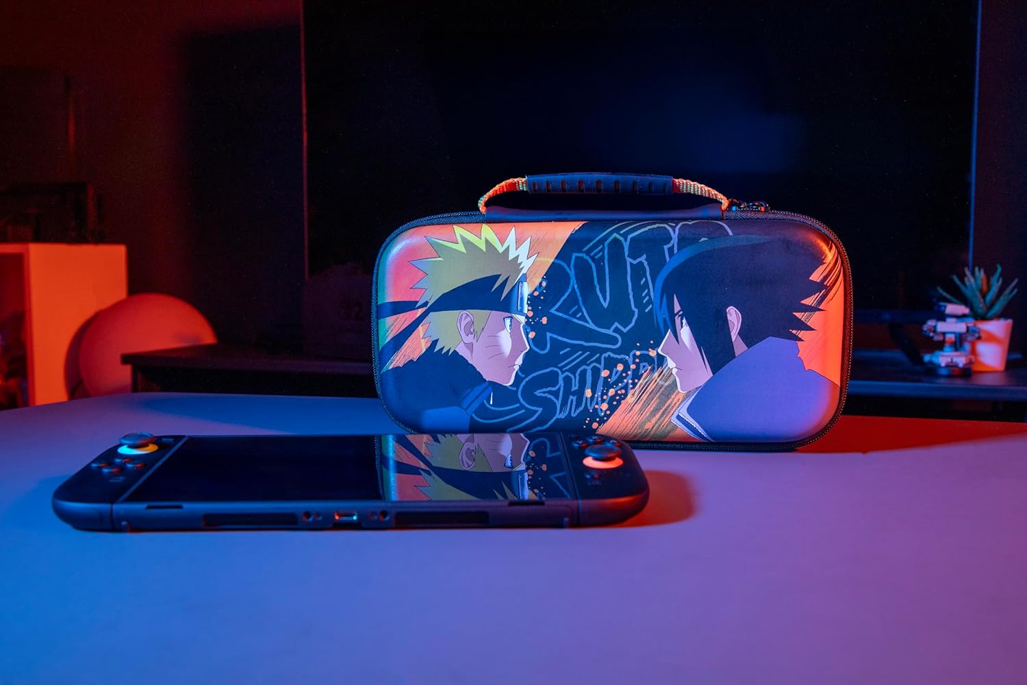 Housse Switch 2 Konix Naruto & Sasuke – Protection & Transport