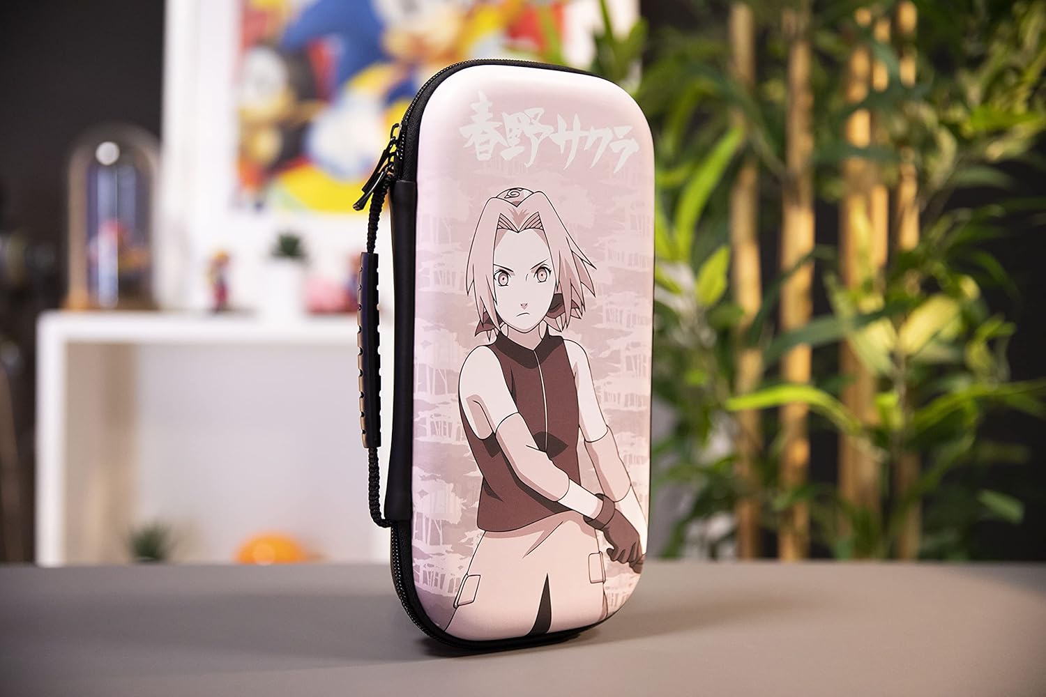 Sac de transport Konix Naruto Sakura | Naruto – pour Nintendo Switch & accessoires