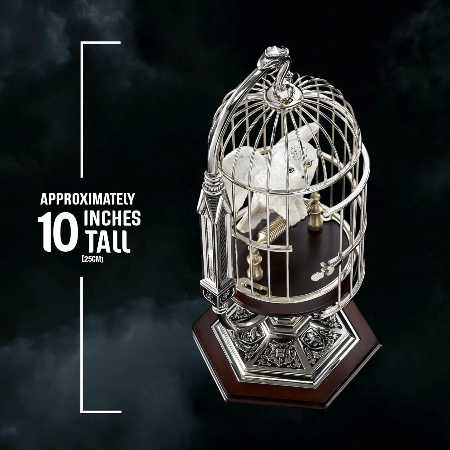 Hedwige miniature en cage Harry Potter – The Noble Collection