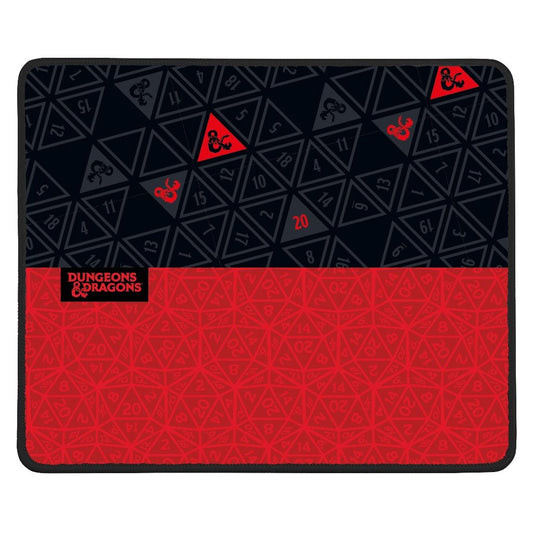 Tapis de Souris Konix Dungeons & Dragons Red & Black