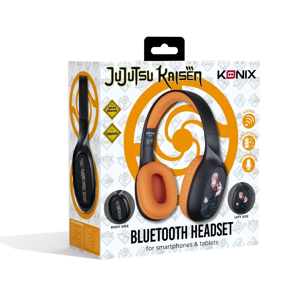 Casque Konix Jujutsu BT Headphones – Jujutsu Kaisen – pour PC et consoles – Collection