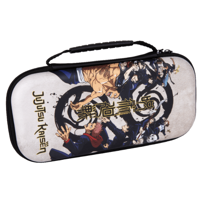 Sac de transport Konix Jujutsu Beige | Jujutsu Kaisen – pour Nintendo Switch & accessoires