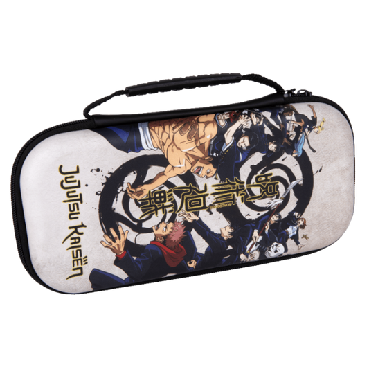 Sac de transport Konix Jujutsu Beige | Jujutsu Kaisen – pour Nintendo Switch & accessoires