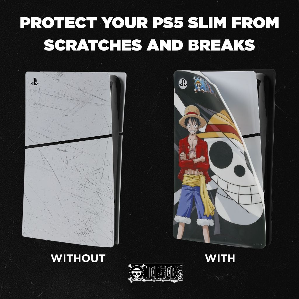 Accessoire Konix – One Piece PS5 Slim Silicone Cover – One Piece – pour PS5 Slim