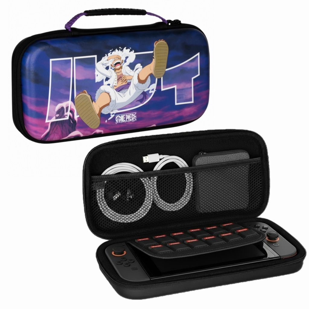 Sacoche Konix One Piece – Carry Bag Switch 2 – Purple – One Piece – pour PC et consoles